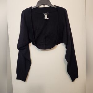 Forever 21 black cardigan size M New